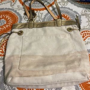 Vintage Coach purse with gems starfish